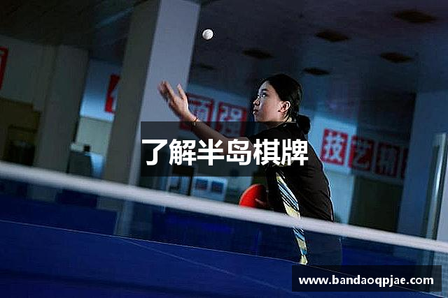 了解半岛棋牌