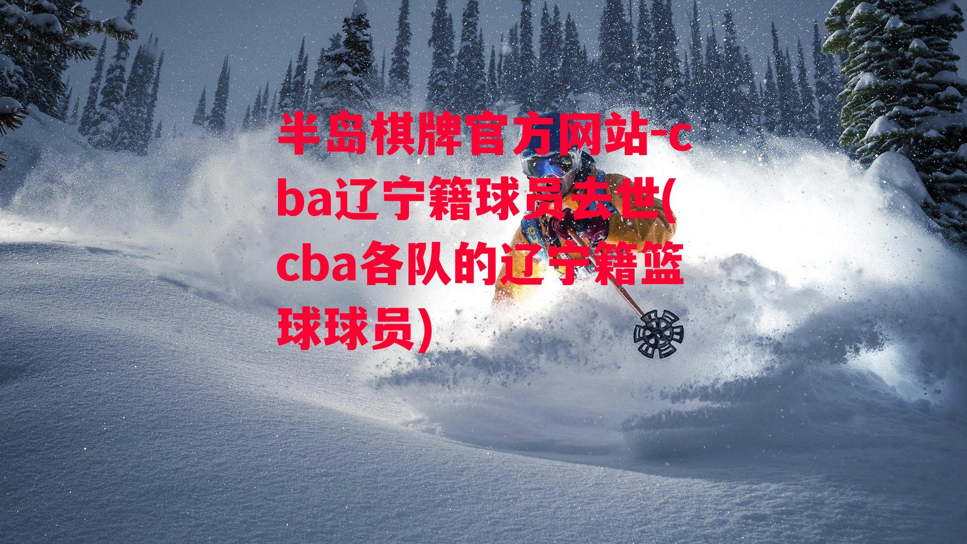 cba辽宁籍球员去世(cba各队的辽宁籍篮球球员)